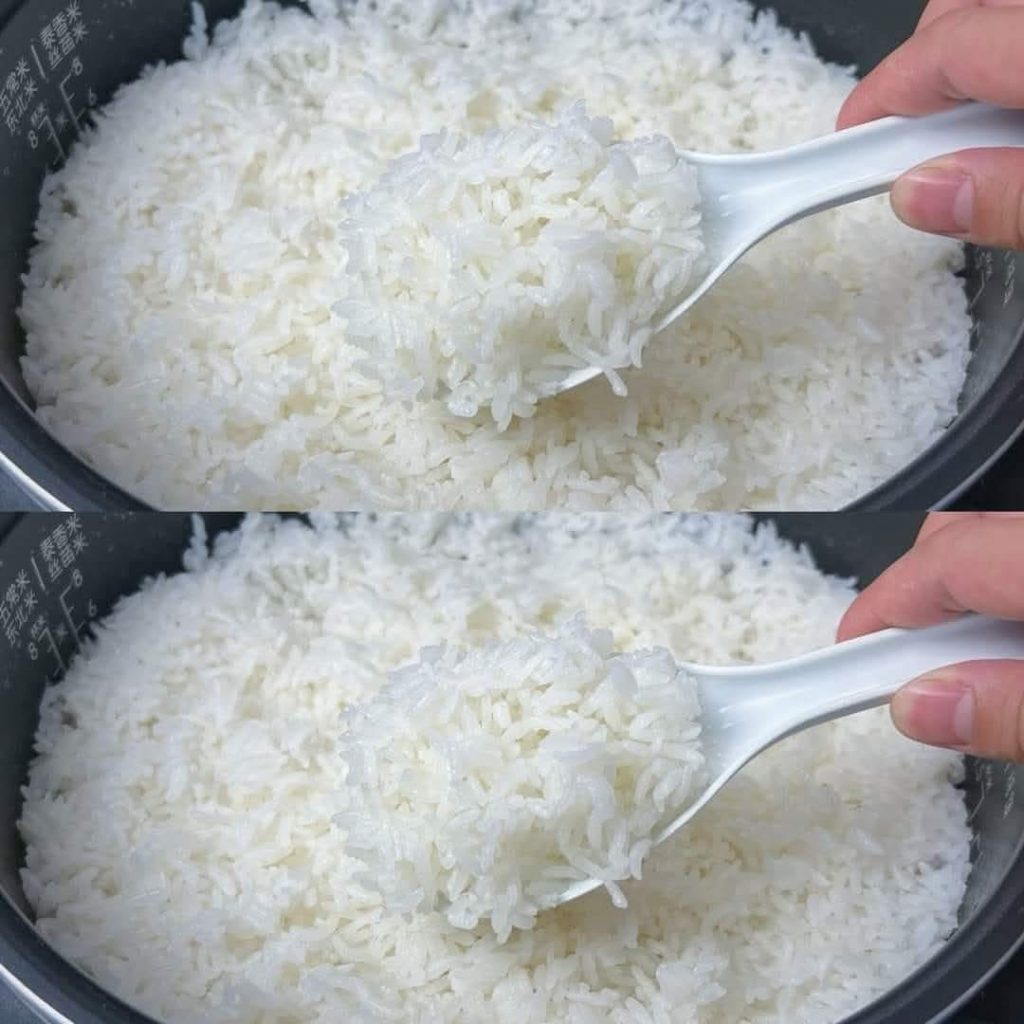 Adding only water to boil rice is a common mistake: Give me a moment ...